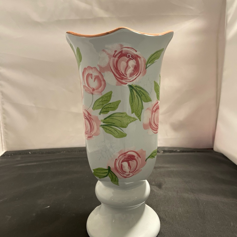 Westlake red clay vase